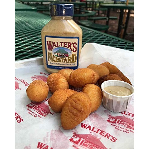 Walters Mustard, 9 oz 2-Pack - World Famous, Specially Blende...