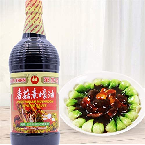 Wan Ja Shan Vegetarian Mushroom Oyster Sauce, 33.8 fl. oz. VEGAN... Wan Ja Shan Vegetarian Mushroom Oyster Sauce, 33.8 fl. oz. VEGAN...