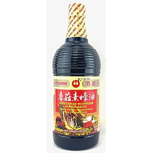 Wan Ja Shan Vegetarian Mushroom Oyster Sauce, 33.8 fl. oz. VEGAN... Wan Ja Shan Vegetarian Mushroom Oyster Sauce, 33.8 fl. oz. VEGAN...
