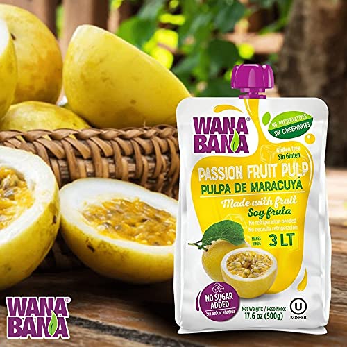 Wanabana 100 Percent Real And Natural Fruit Pulp For Juice Makin