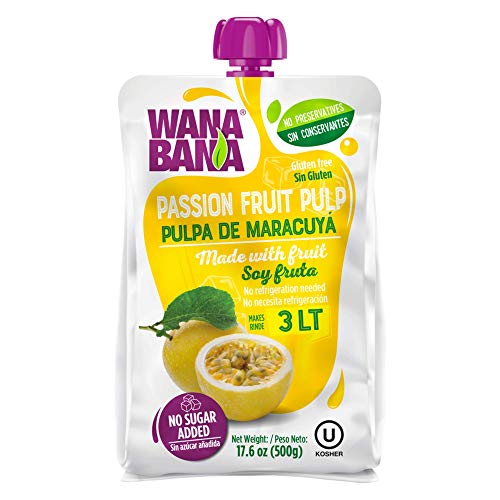 Wanabana 100 Percent Real And Natural Fruit Pulp For Juice Makin