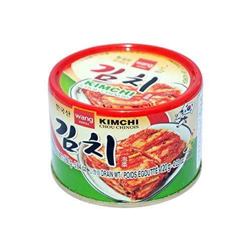 Korean Canned Kimchi, Original Authentic Tasteful Can Napa Cabba