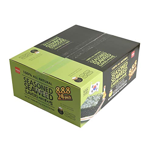 Wang Korean Roasted Seaweed Snack, Keto-friendly, Vegan, Gluten-...