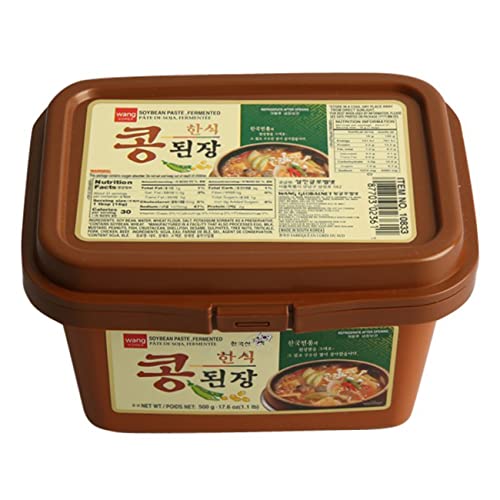 Wang Korean Traditional Doenjang, Fermented Soybean Paste, 1.1 P... Wang Korean Traditional Doenjang, Fermented Soybean Paste, 1.1 P...