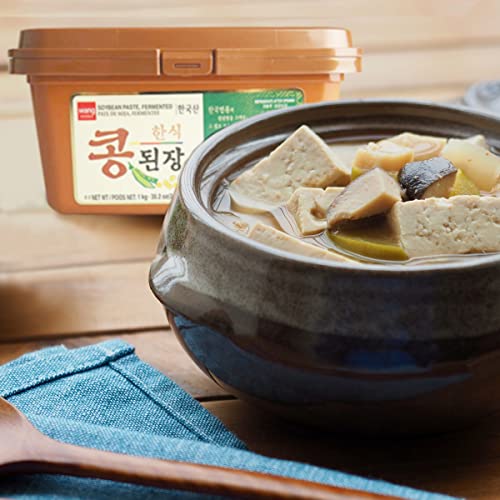 Wang Korean Traditional Doenjang, Fermented Soybean Paste, 1.1 P... Wang Korean Traditional Doenjang, Fermented Soybean Paste, 1.1 P...