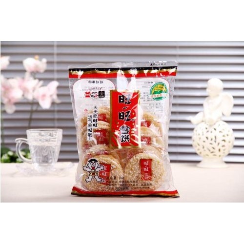 Want Want Big Shelly Shenbei Snowy Crispy Rice Cracker Biscuits