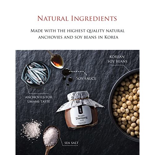 Wangshin Doenjang Aged 3 Years 9oz - 3 Packs - Korean Traditio...