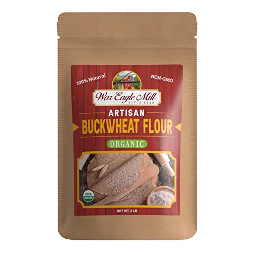 War Eagle Mill Buckwheat Flour, Organic And Non-Gmo 2 Lbs