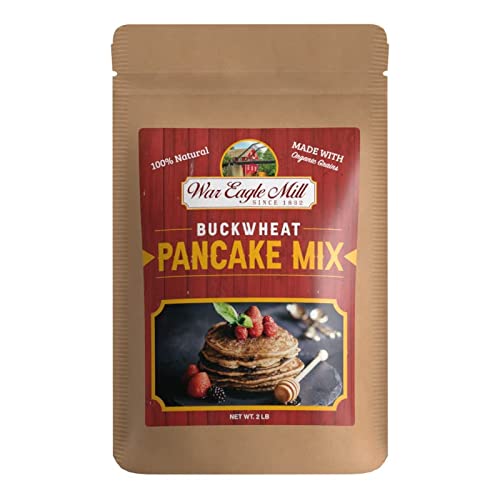 War Eagle Mill Buckwheat Pancake Mix 2Lb, 100% Natural, Made W