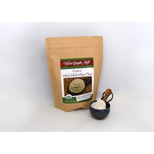 War Eagle Mill Whole White Wheat Flour, Organic, Non-Gmo, 2 Lb