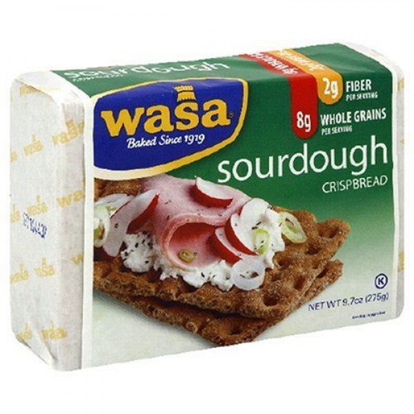 Wasa Sourdough Crispbread, 9.7000-Ounce Pack Of 6