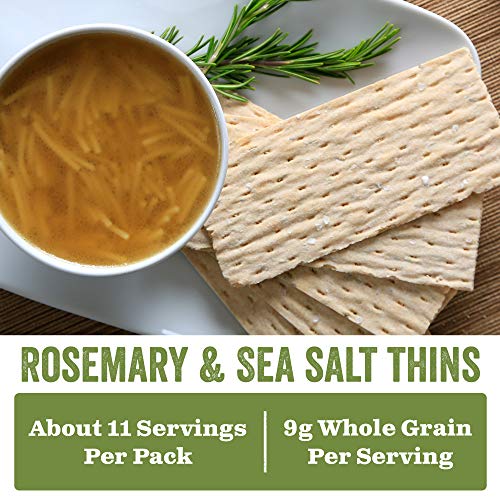 Wasa Flatbread Thins, Rosemary And Sea Salt, 6.7 Ounce Pack Of 10