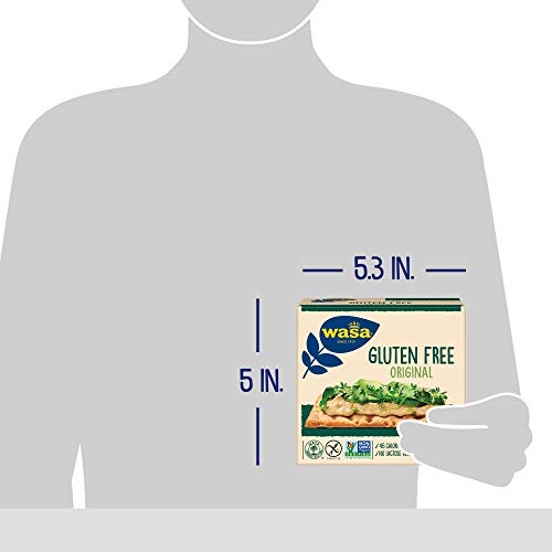 Wasa Gluten Free Original Crispbread, 5.4 Ounce Pack Of 10