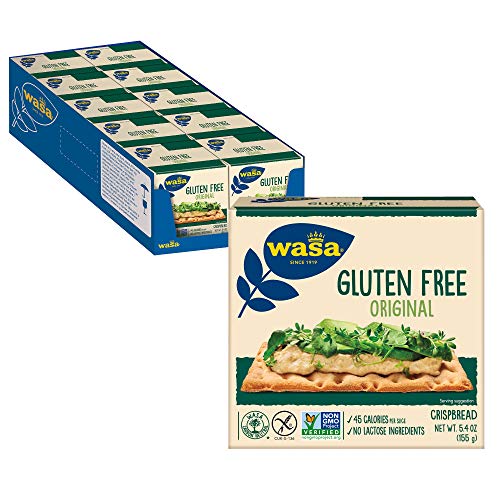 Wasa Gluten Free Original Crispbread, 5.4 Ounce Pack Of 10