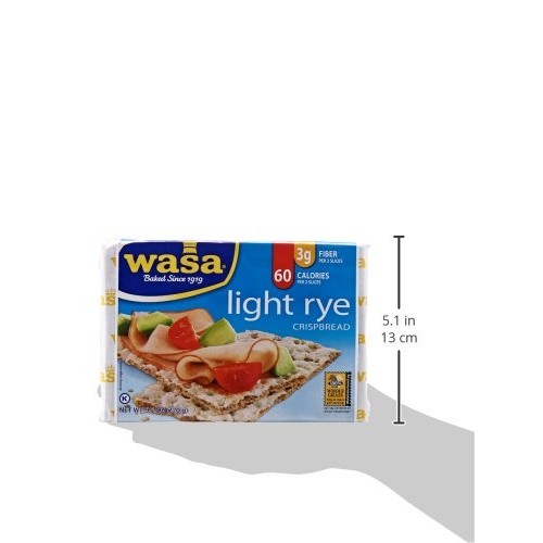 Wasa Light Rye Crispbread, 9.5 Ounce