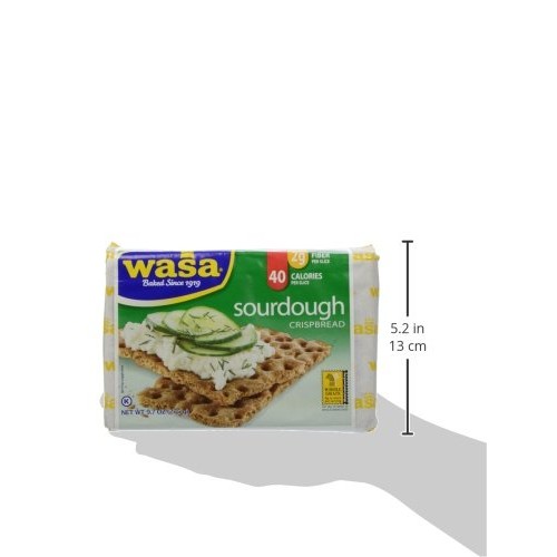 Wasa Sourdough Whole Grain Crispbread, 9.7 Ounce