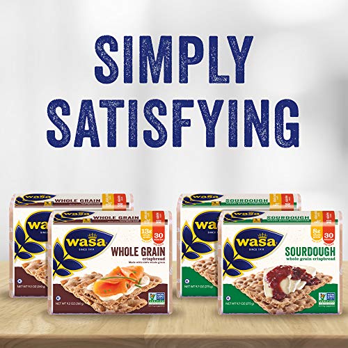 Wasa Swedish Crispbread Variety 4 Pack, Sourdough Pack Of 2 &Amp;