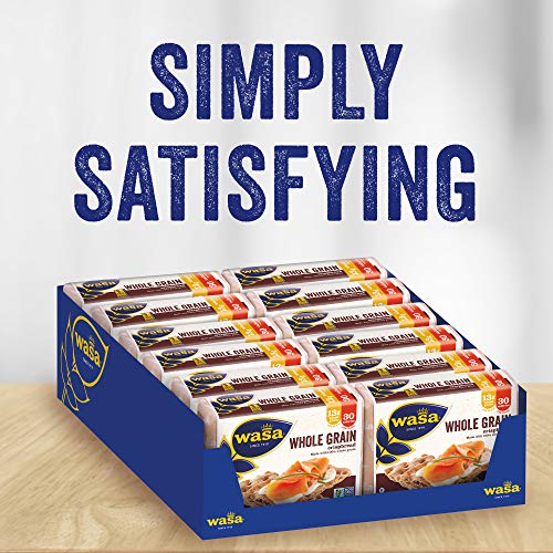 Wasa Whole Grain Crispbread, 9.2 Ounce Pack Of 12