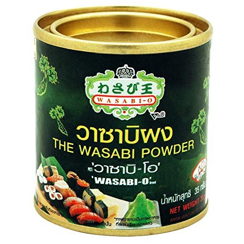 Wasabi Powder With Real Wasabi 1.24 Oz 35 G - Japanese Cuisine
