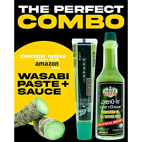 Wasabi-O Wasabi Paste 1.52Oz, 15% Real Japanese Wasabi, Prepared