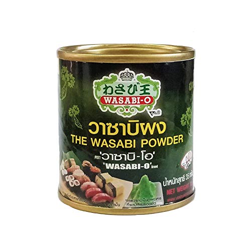 Wasabi-O, Wasabi Powder 1.24 Oz 35 G - 3 Can/Pack - The Ideal