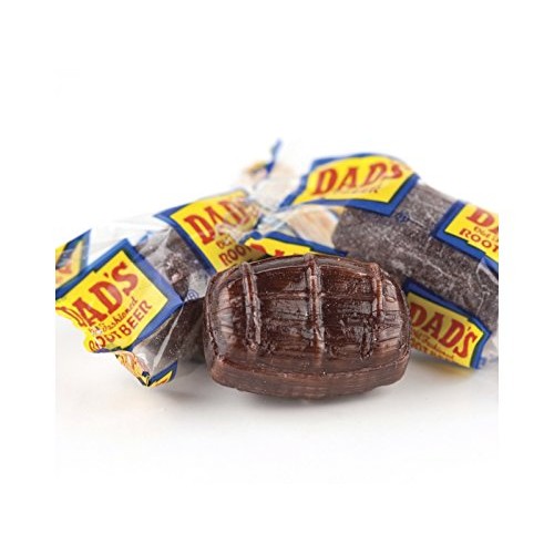 Washburn Dads Wrapped Root Beer Barrels, 2 Pound