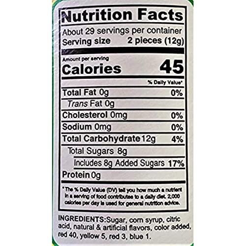 Washburns Hard Candy 1 Pack, Total of 15.5 oz