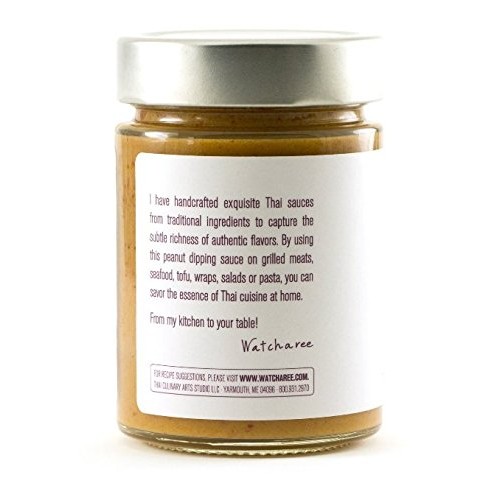Watcharees Sauce Thai Peanut 12.8 Oz