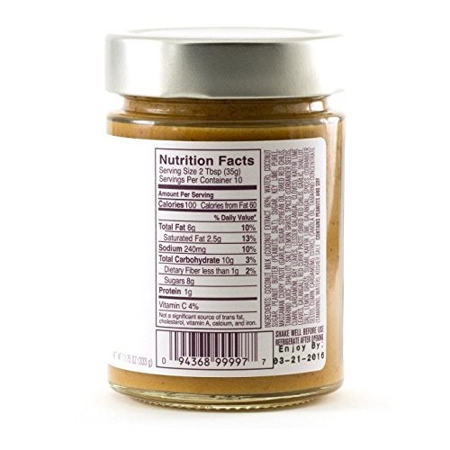 Watcharees Sauce Thai Peanut 12.8 Oz