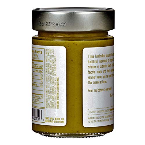 Watcharees Thai Yellow Curry Sauce | Vegan | Authentic Traditio