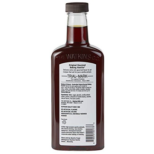 Watkins All Natural Original Gourmet Baking Vanilla, With Pure V