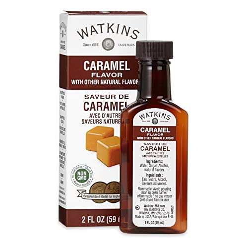 Watkins Caramel Flavor, 2 Oz. Bottles, Pack Of 6 Packaging May