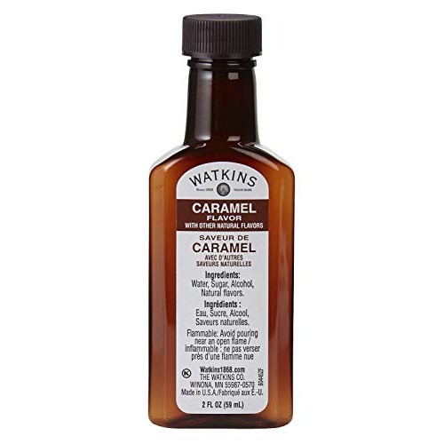 Watkins Caramel Flavor, 2 Oz. Bottles, Pack Of 6 Packaging May