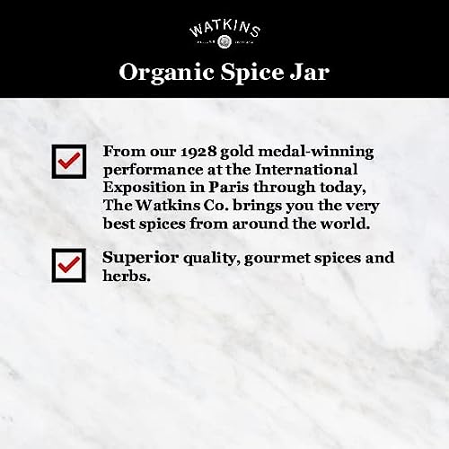 Watkins Gourmet Organic Spice Jar, Lemon Pepper Blend, 3.6 Ounce...