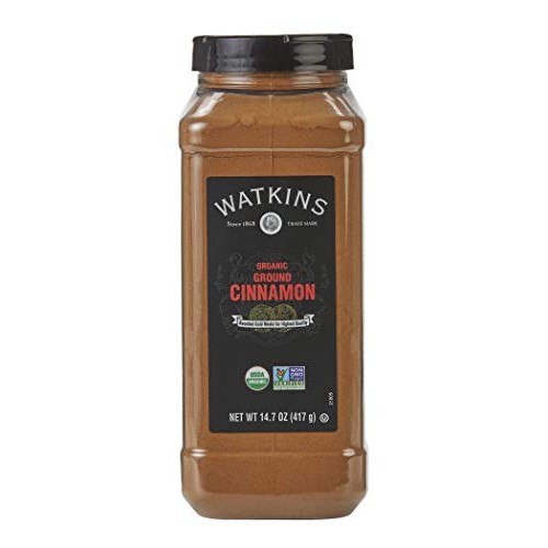 Watkins Gourmet Spice, Organic Cinnamon, Ground, 14.7 Oz. Bottle