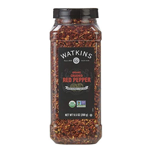 Watkins Gourmet Spice, Organic Crushed Red Pepper, 9.5 Oz. Bottl