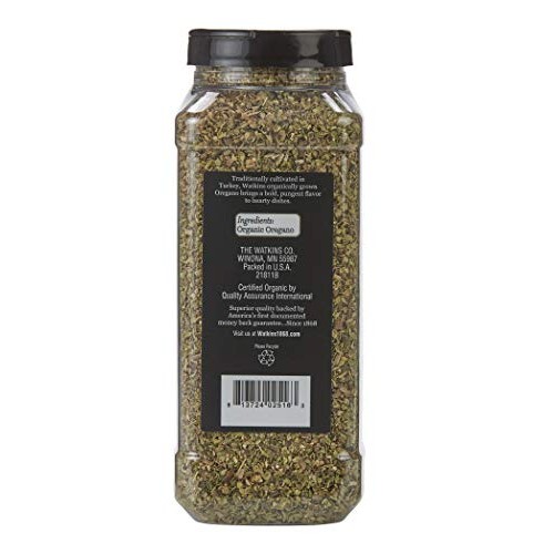 Watkins Gourmet Spice, Organic Oregano, 6.5 Oz. Bottle, 1 Count