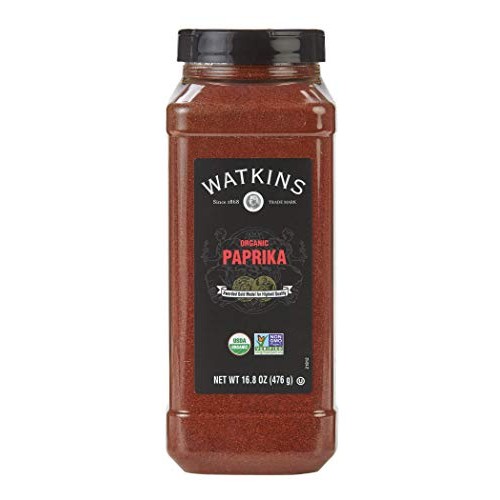 Watkins Gourmet Spice, Organic Paprika, 16.8 Oz. Bottle, 1 Count