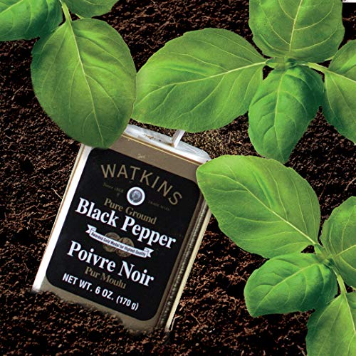 Watkins Gourmet Spice Tin, Pure Ground Black Pepper, 6 Oz. Tin, Watkins Gourmet Spice Tin, Pure Ground Black Pepper, 6 Oz. Tin,