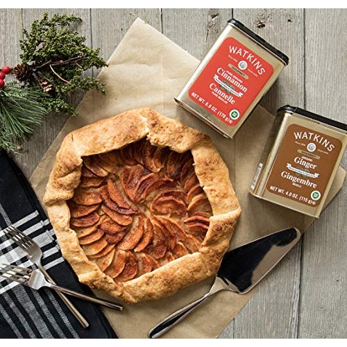 Watkins Gourmet Spice Tin, Pure Ground Cinnamon, 6 Oz. Tin, 1-Count