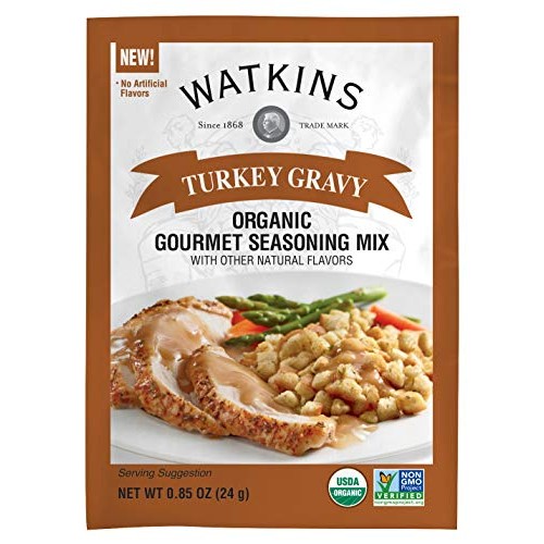 Watkins Gourmet Seasoning With Natural Spice Mix, Turkey Gravy,