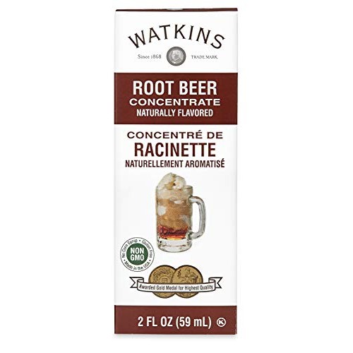 Watkins Root Beer Concentrate, 2 Oz. Bottles, Pack Of 6 Packagi