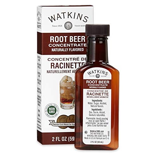 Watkins Root Beer Concentrate, 2 Oz. Bottles, Pack Of 6 Packagi