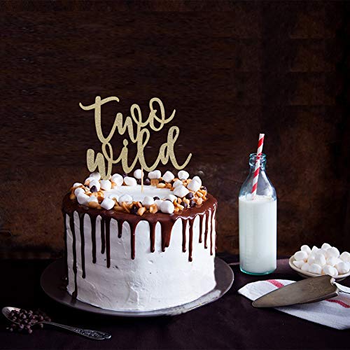 Two Wild Birthday Cake Toppers-Two Cake Toppers, Two Wild Party