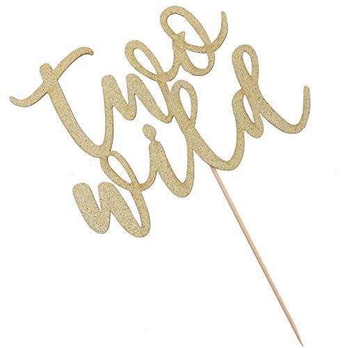 Two Wild Birthday Cake Toppers-Two Cake Toppers, Two Wild Party