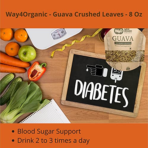 Guava Leaf Tea Dried Crushed Leaves, Not Powder 8 Oz, Sleep Ai...