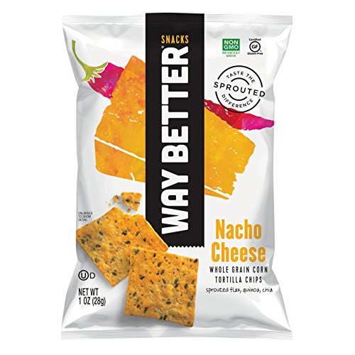Way Better Snacks Sprouted Gluten Free Tortilla Chips, A Nacho A