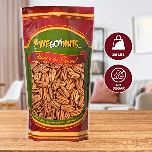 3 Pounds Of 100% Natural Raw Pecan 48Oz Nuts- Whole, Shelled &Amp;