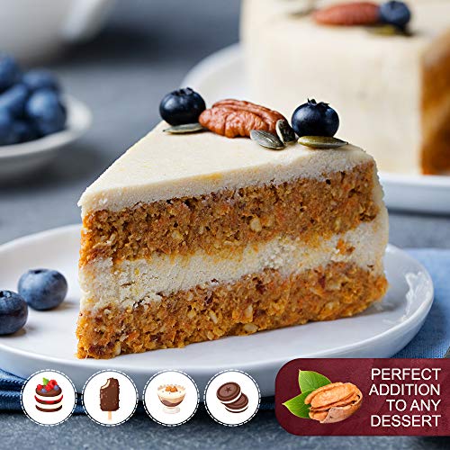 5-Pounds of 100% Natural Raw Pecan Nuts- Whole, Shelled & Unsalt...