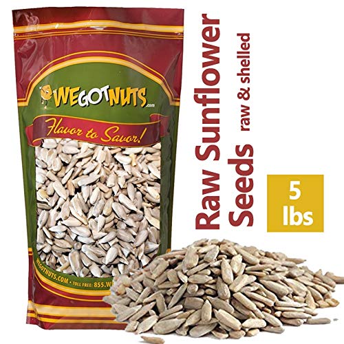 We Got Nuts Sunflower Seeds Raw 5 Pounds